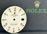 Rolex Date Men's 34mm Two Tone Gold Roman White Dial Oyster Jubilee 1501 1505